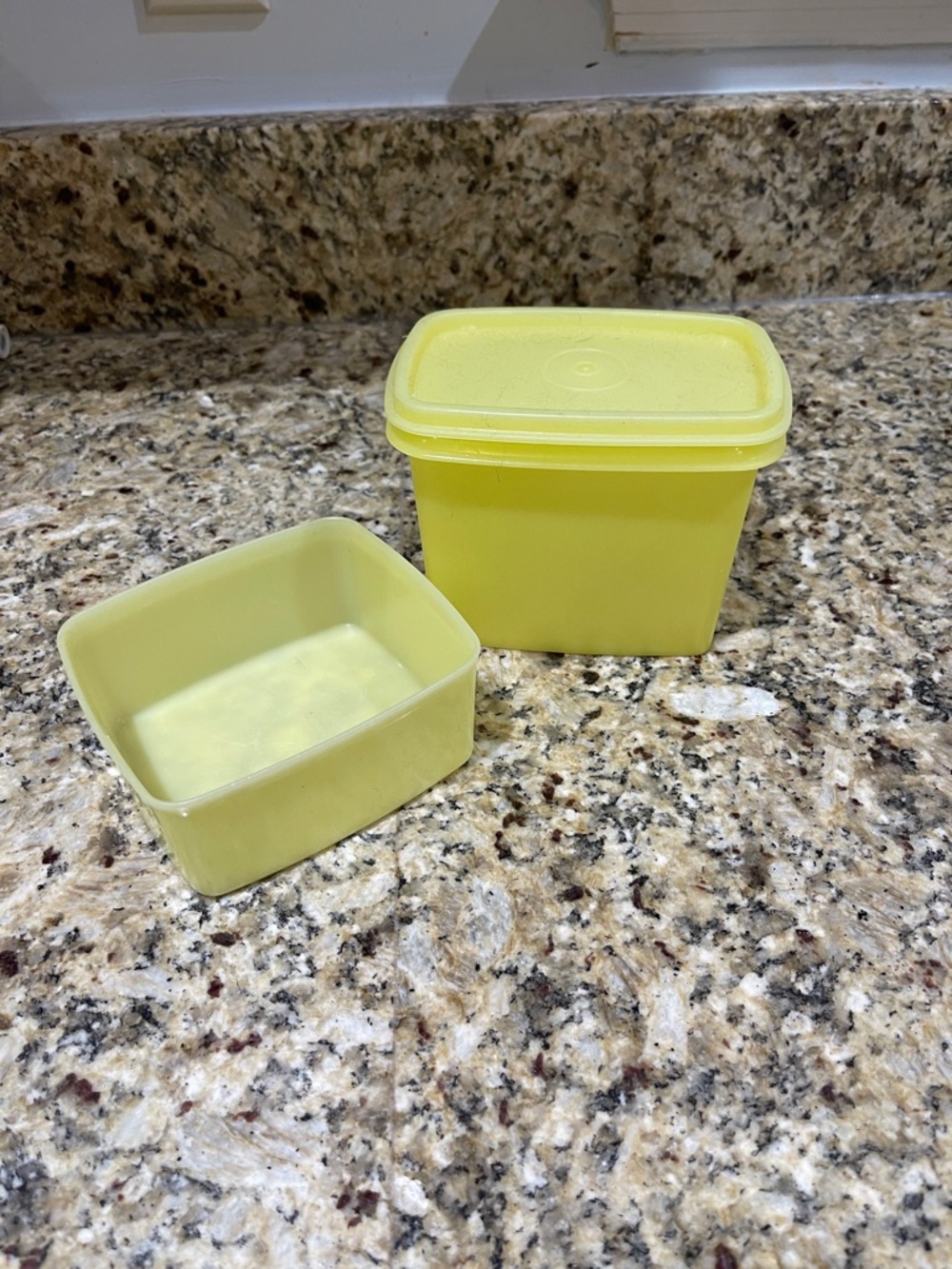 Vintage food storage containers
